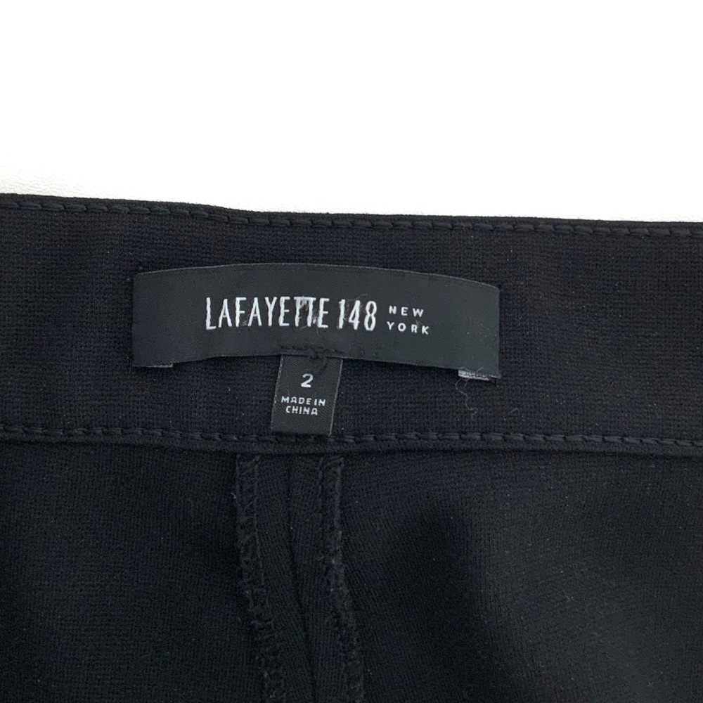 LAFAYETTE 148 Flat Front Dress Pants With Stretch N26 - Picture 9 of 10